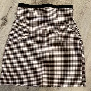 Zara houndstooth skirt size XS